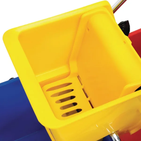 Jantex Dual Bucket Mop Wringer with Frame