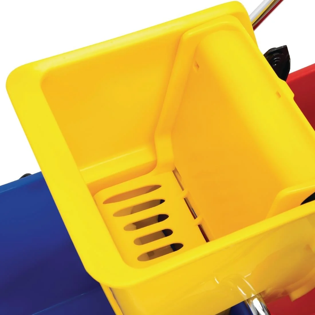 Jantex Dual Bucket Mop Wringer with Frame - Image 3