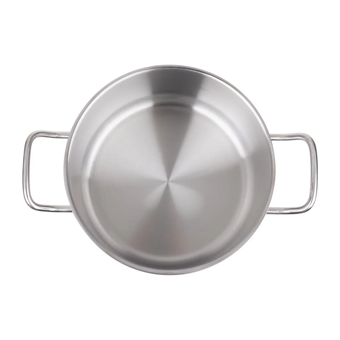 Vogue Stainless Steel Stew pan 7Ltr - Image 3
