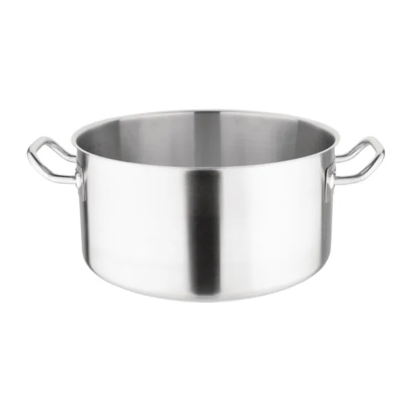 Vogue Stainless Steel Stew pan 12.5Ltr