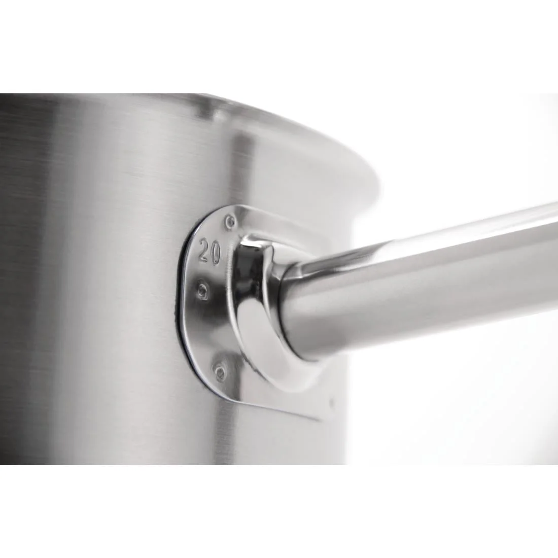 Vogue Stainless Steel Saucepan 8Ltr - Image 4