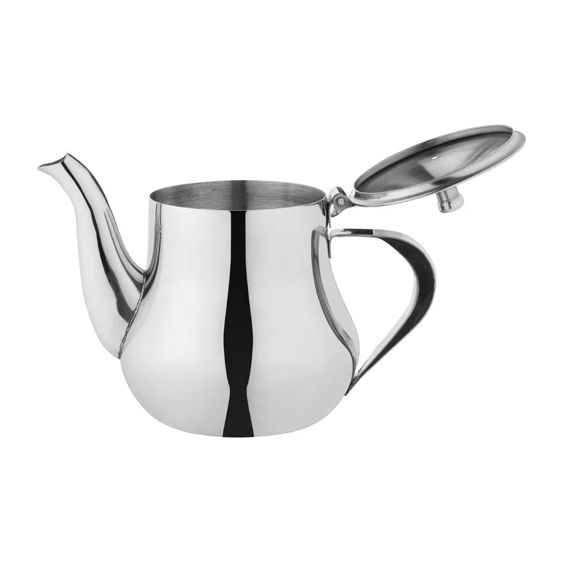 Olympia Arabian Teapot Stainless Steel 24oz - Image 3