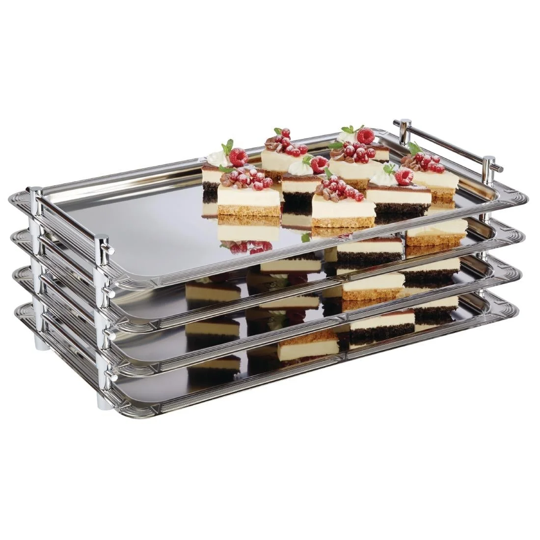 APS 1/1 GN Stacking Buffet Tray - Image 2
