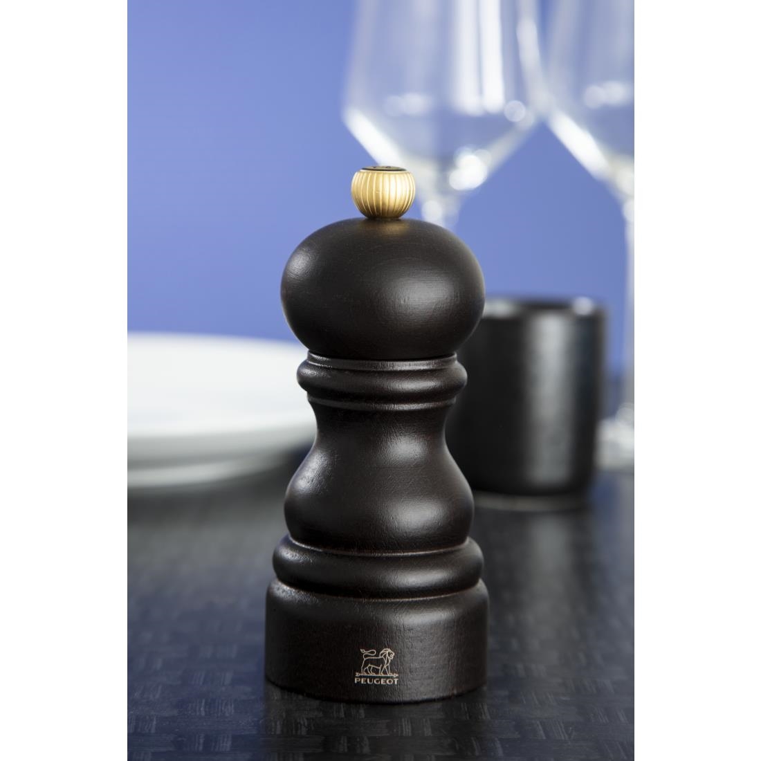 Peugeot Dark Wood Pepper Mill 5in