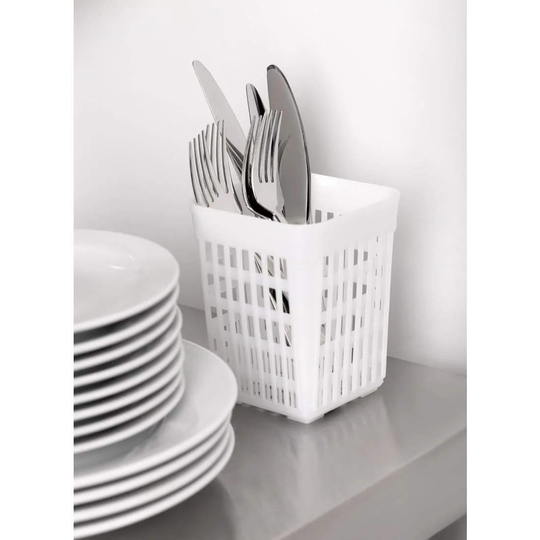 Square Cutlery Basket - Image 7