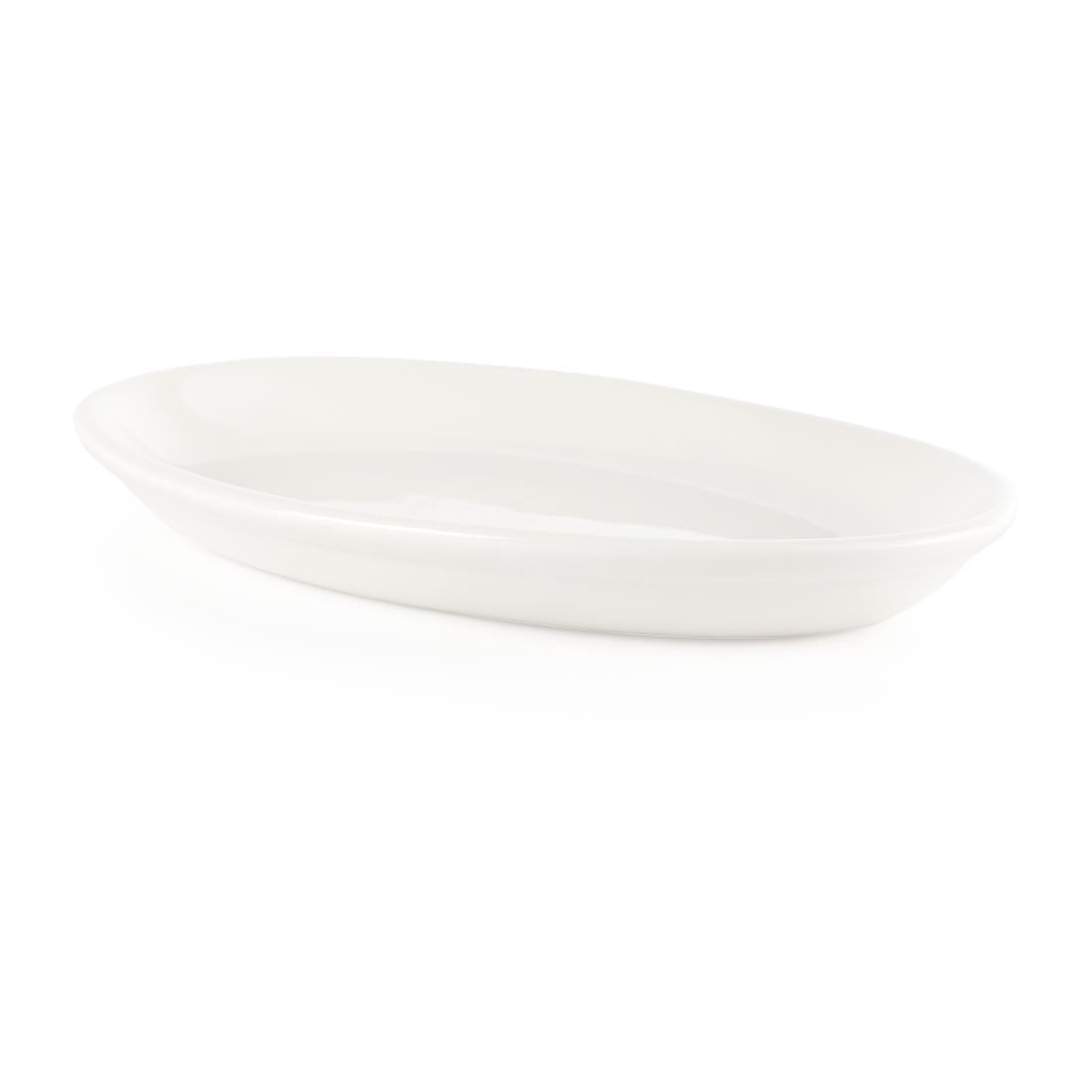 Churchill Whiteware Oval Platters 202mm