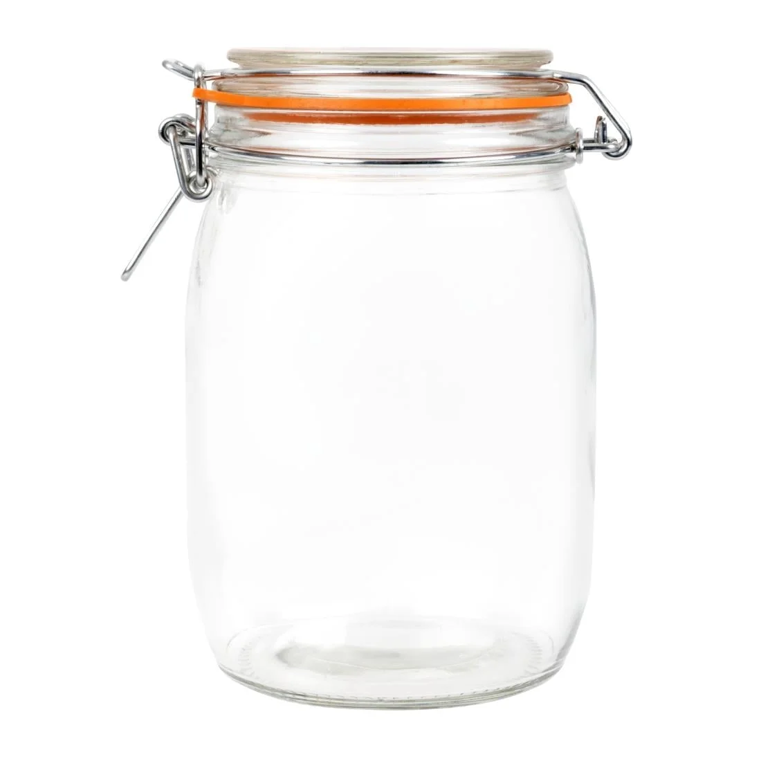 Vogue Clip Top Preserve Jar 1Ltr - Image 2