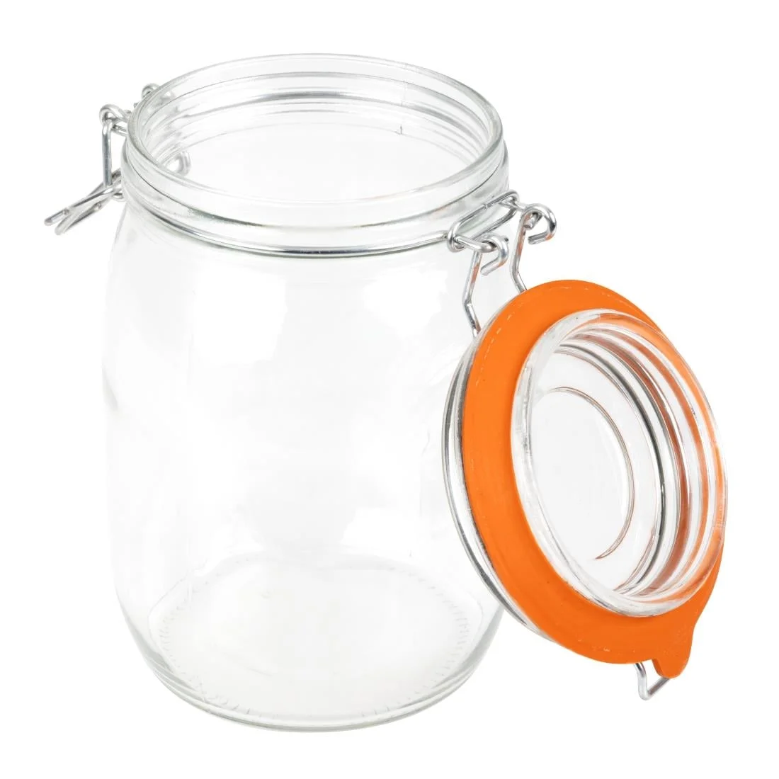 Vogue Clip Top Preserve Jar 1Ltr - Image 4