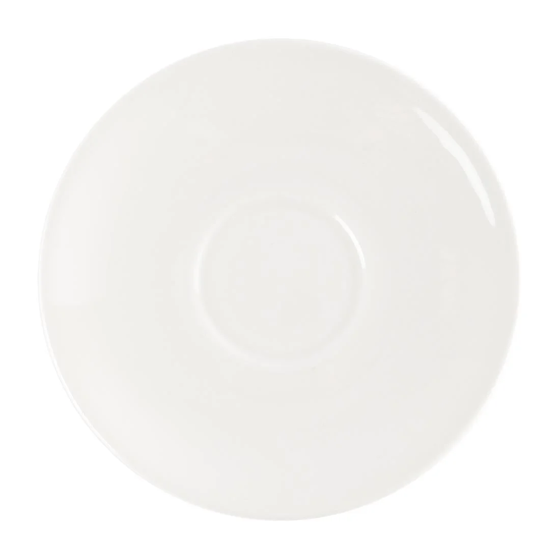 Churchill Plain Whiteware Saucers 160mm - Image 3