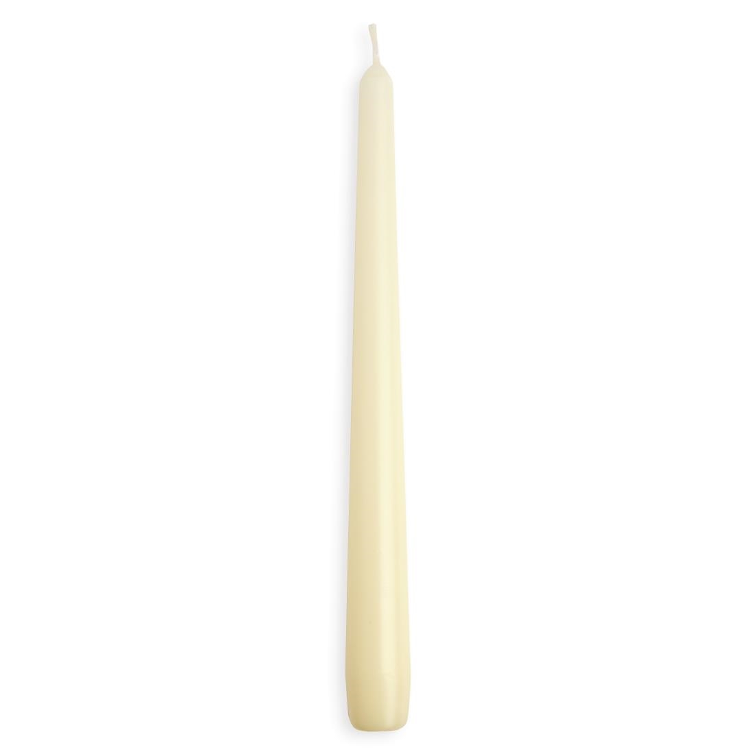 Tapered Ivory 10inch Candles