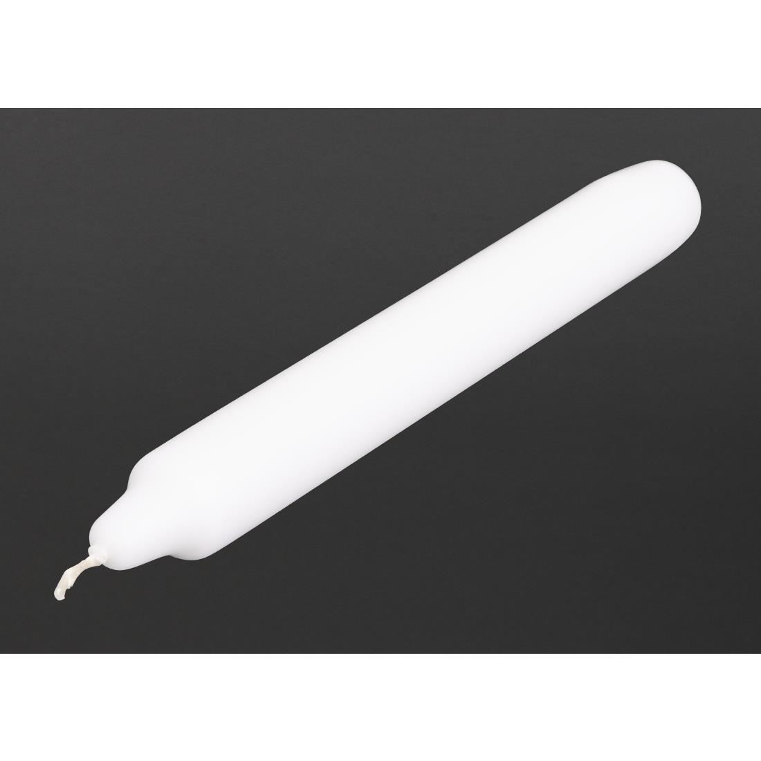 White Bistro 7inch Candles