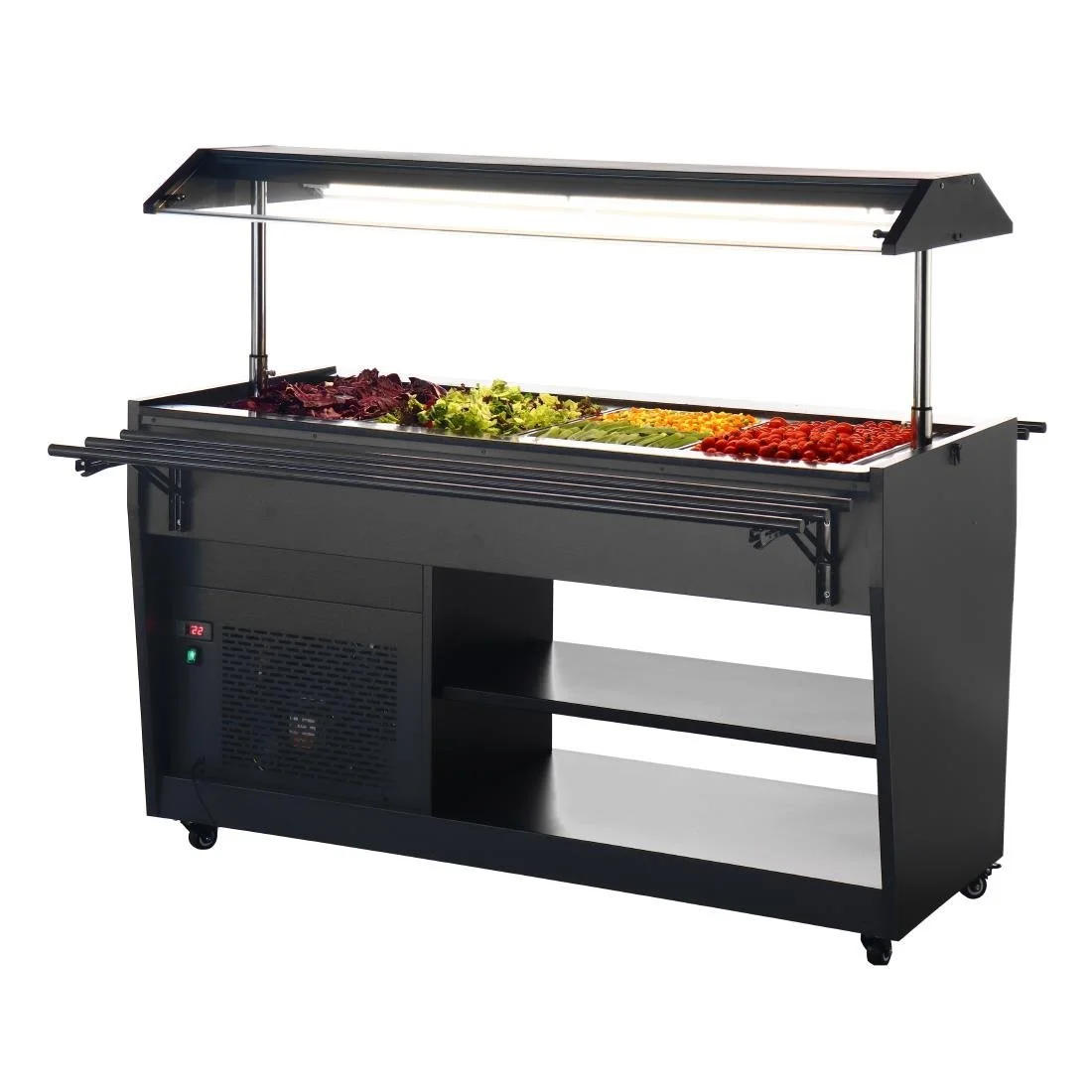 Polar G-Series Refrigerated Buffet Bar in Black - Image 6