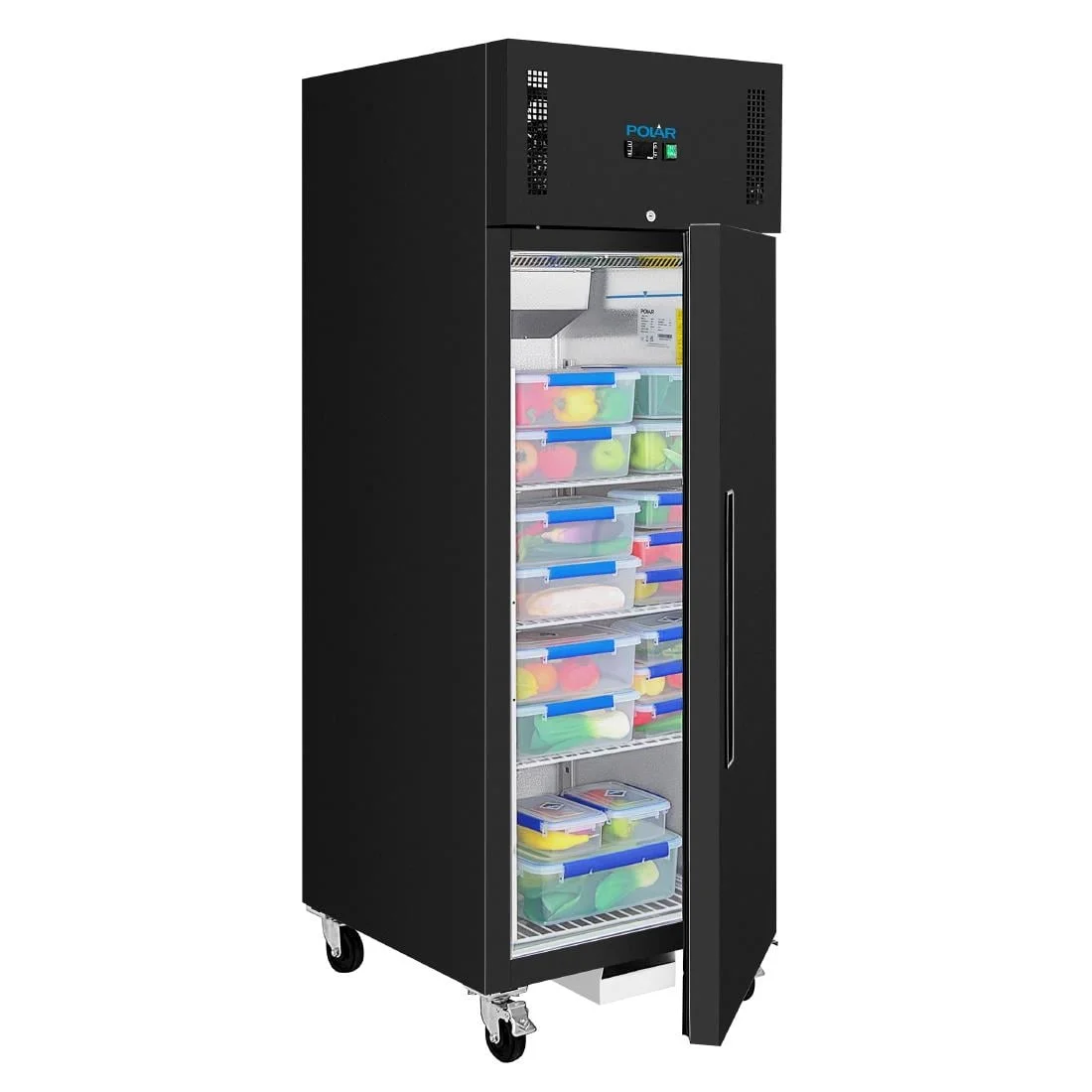 Polar G-Series Upright Fridge Black 600Ltr - Image 8