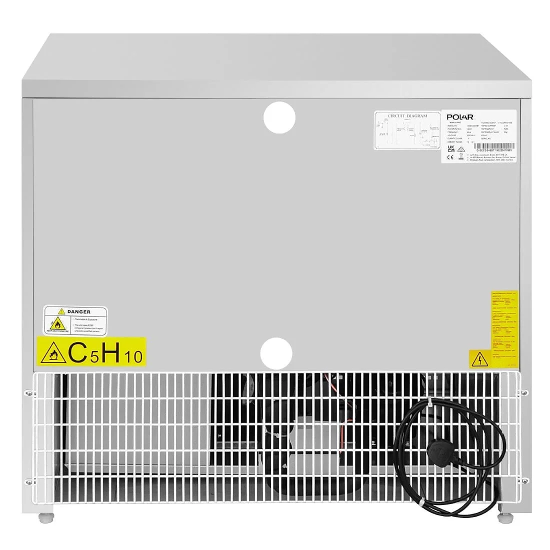 Polar G-Series Double Door Counter Freezer 257Ltr - Image 6