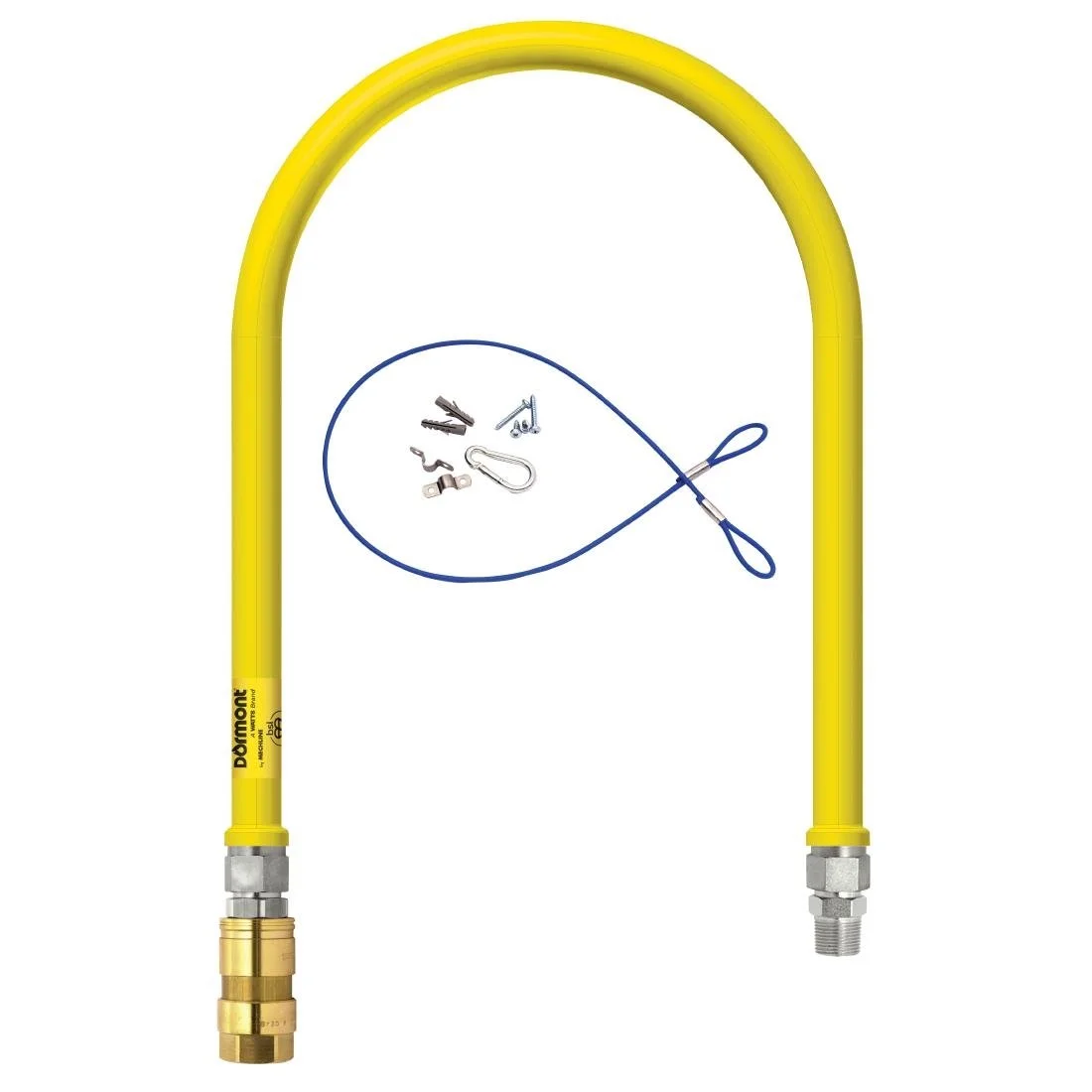 Dormont Quick Release Gas Hose 3/4" Connection