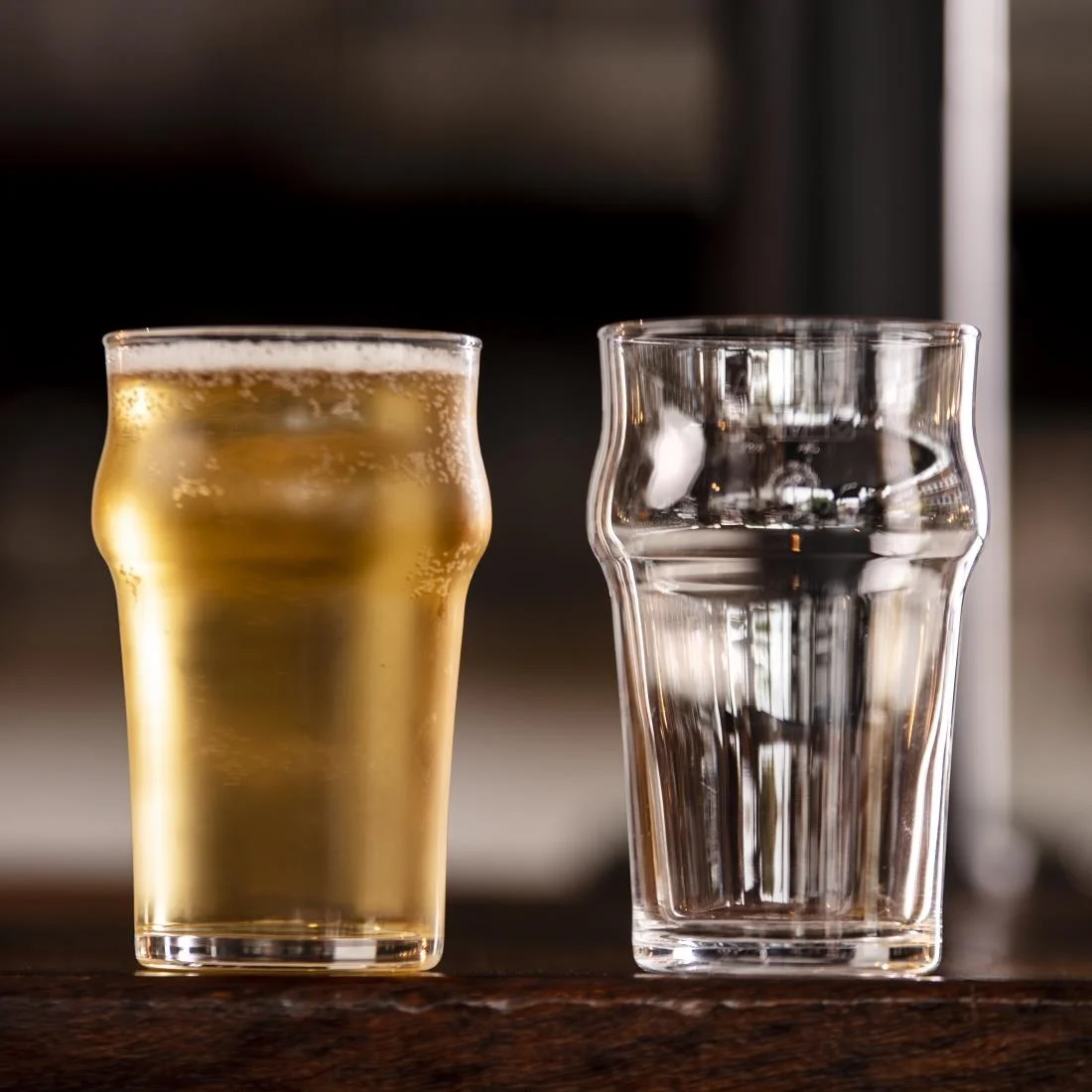 Arcoroc Nonic Beer Glasses 295ml CE Marked (24 Pack) - Image 3