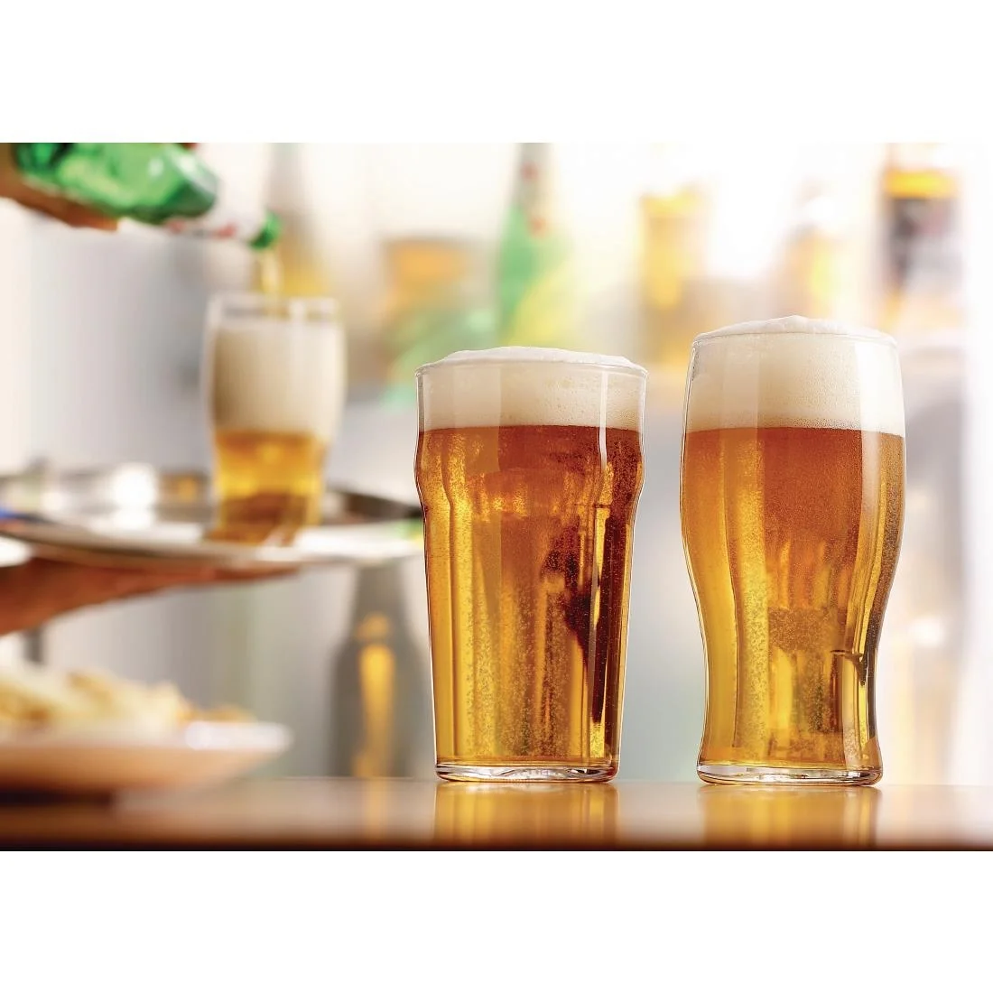 Arcoroc Nonic Pint Glasses 570ml CE Marked (24 Pack) - Image 3