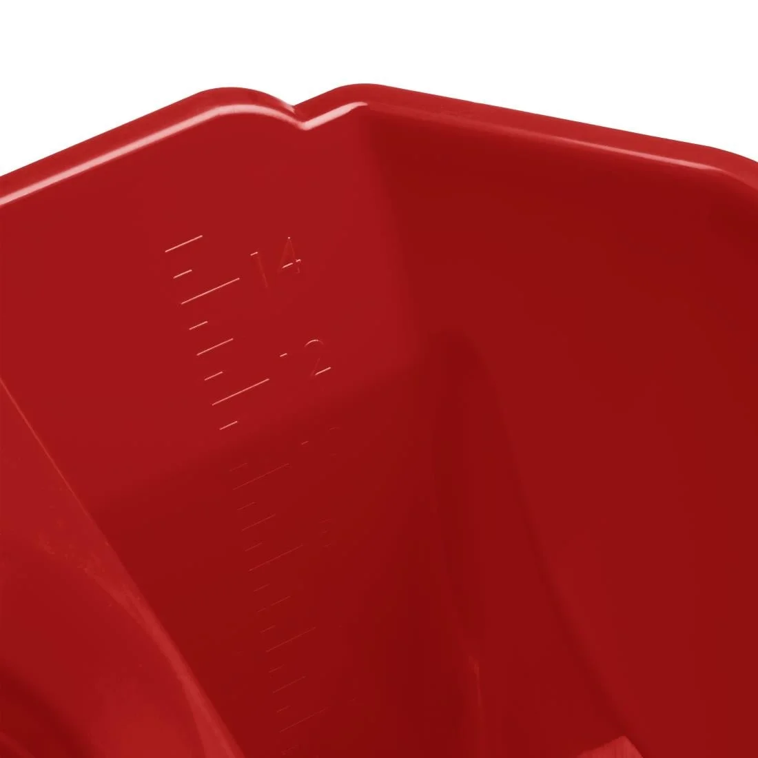 Jantex Colour Coded Mop Bucket Red - Image 4