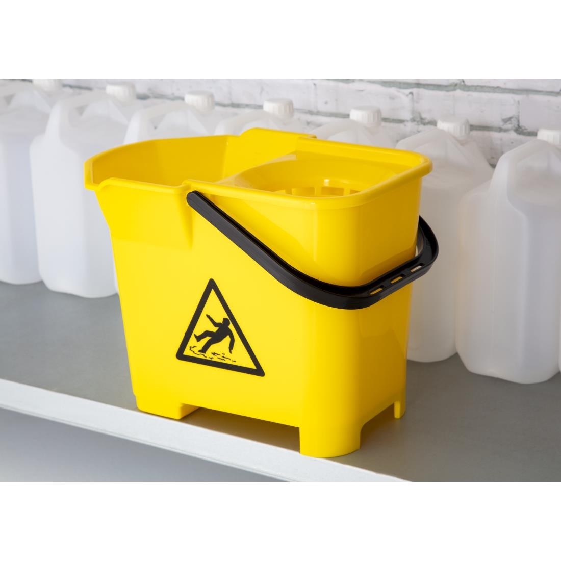 Jantex Colour Coded Mop Bucket Yellow