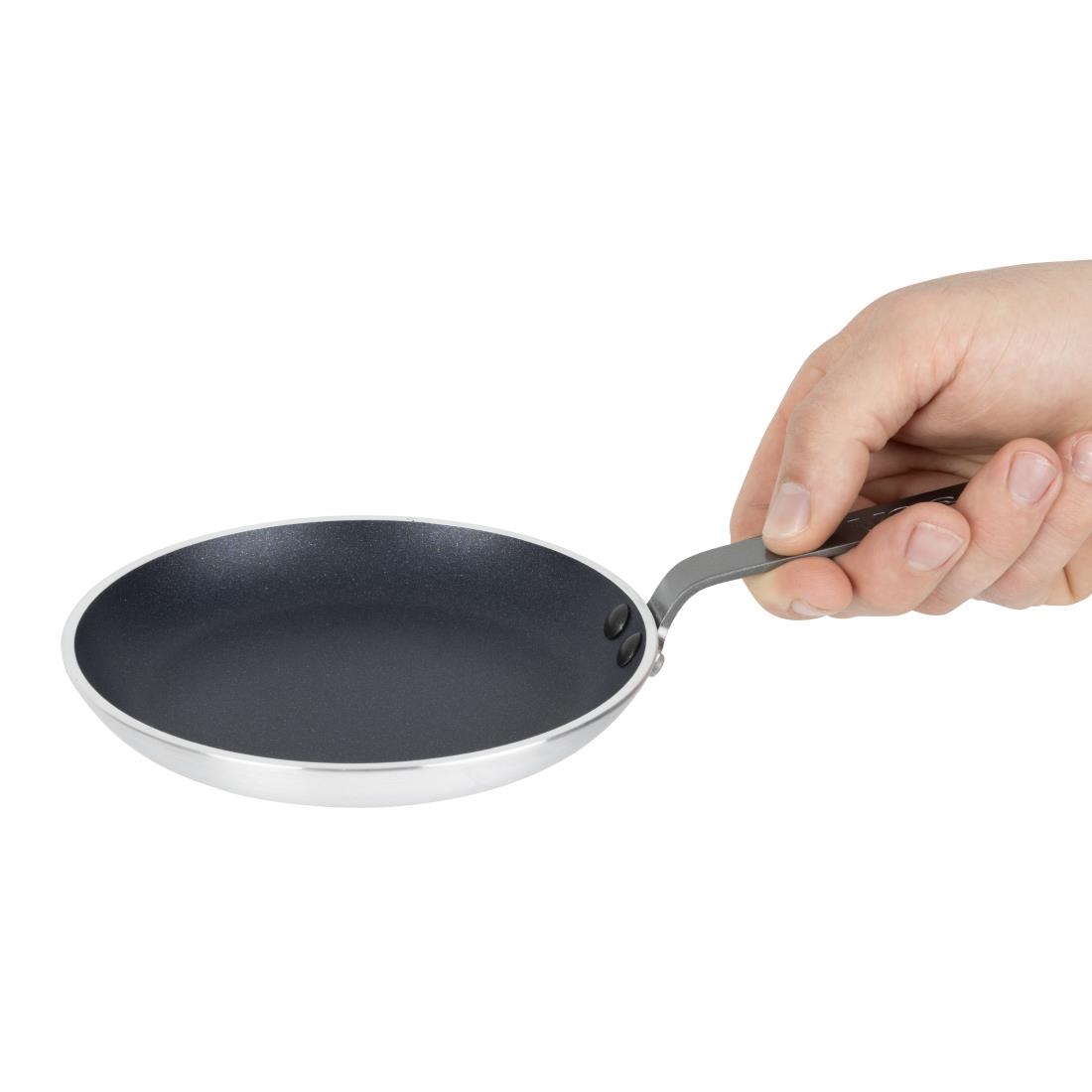Vogue Non Stick Teflon Aluminium Blinis Pan 150mm