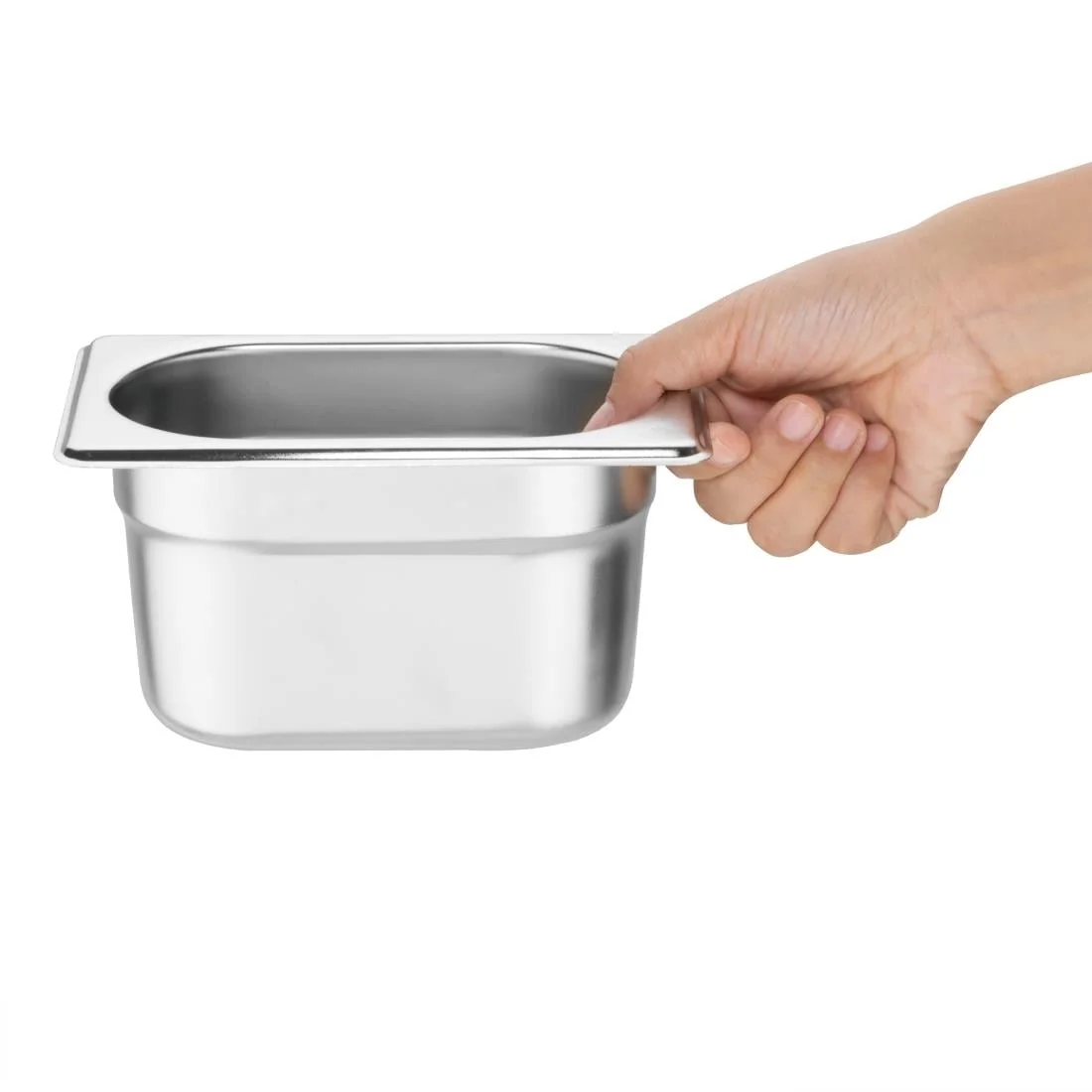Set of 6 Vogue Gastronorm Pans & Lids - Image 3