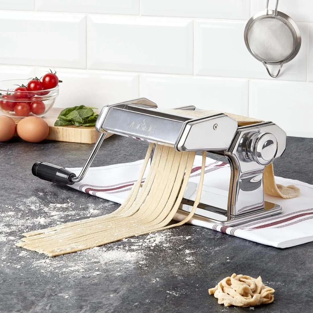 SPECIAL OFFER Vogue Pasta Machine And Ravioli Cutter Combo - Image 2