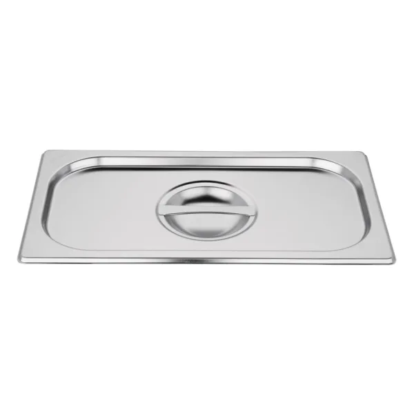 Vogue Stainless Steel Gastronorm Set 3 x 1/3 with Lids