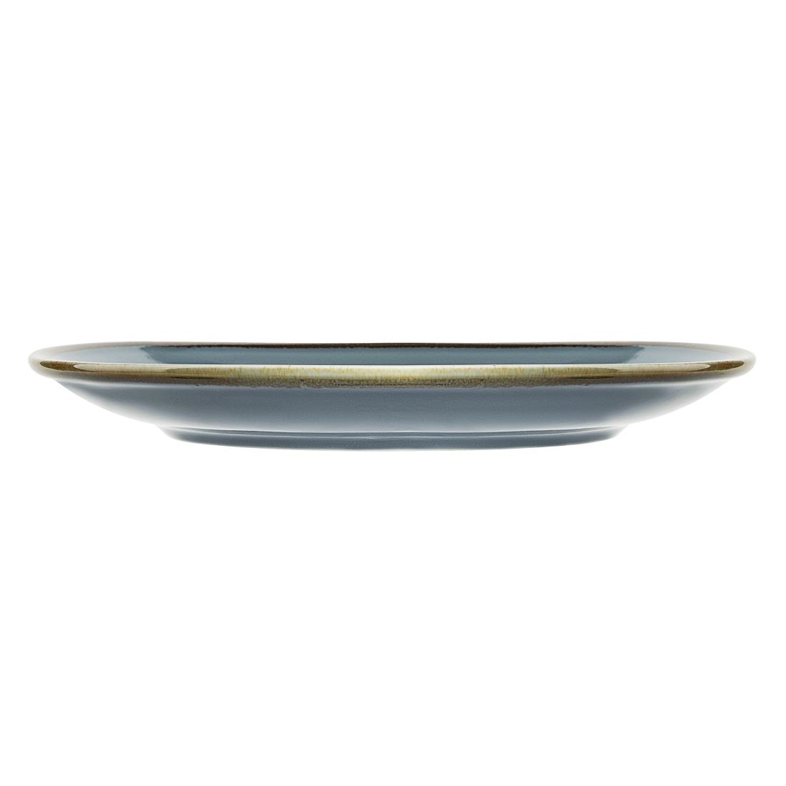 Olympia Kiln Round Coupe Plate Ocean 230mm