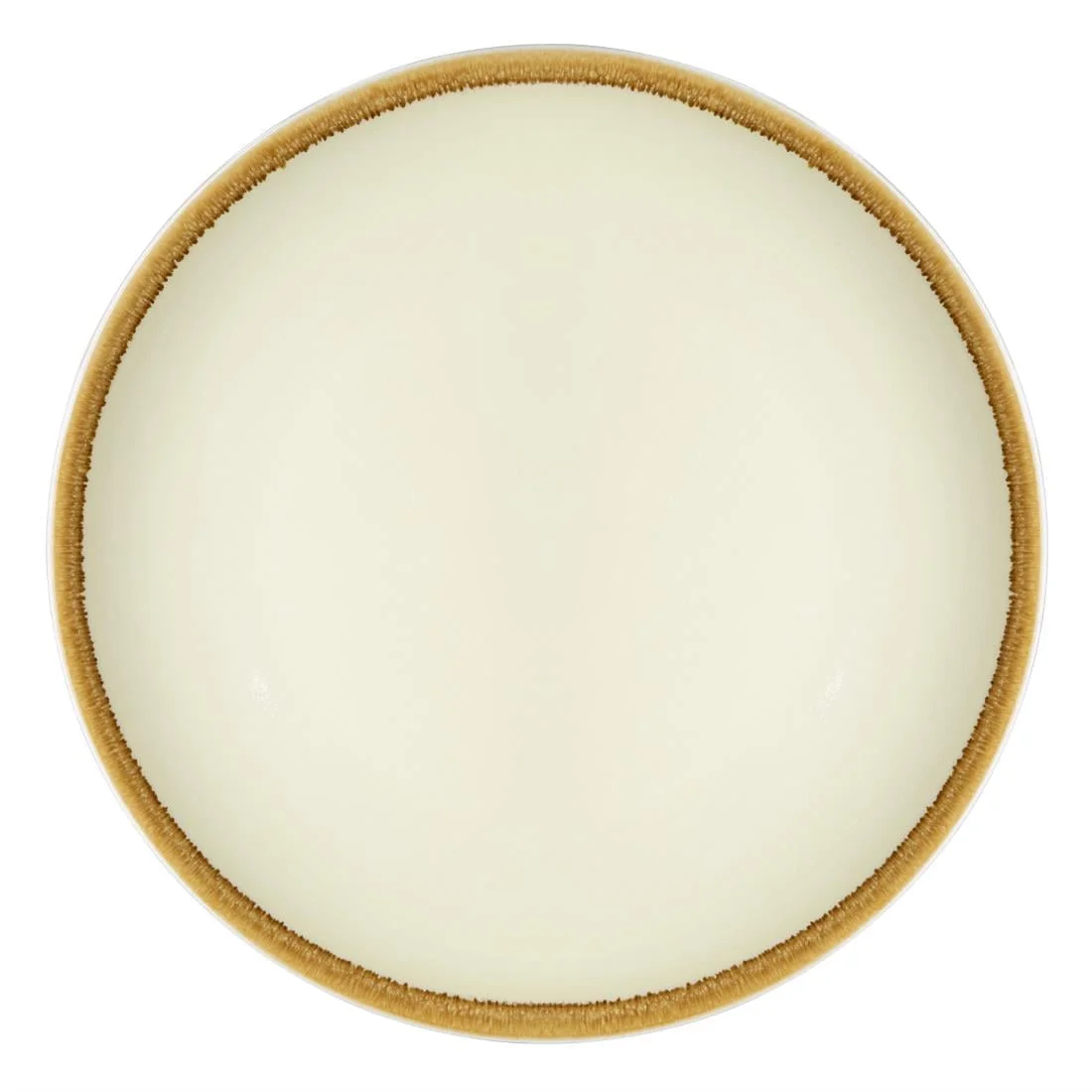 Olympia Kiln Round Coupe Plate Sandstone 230mm