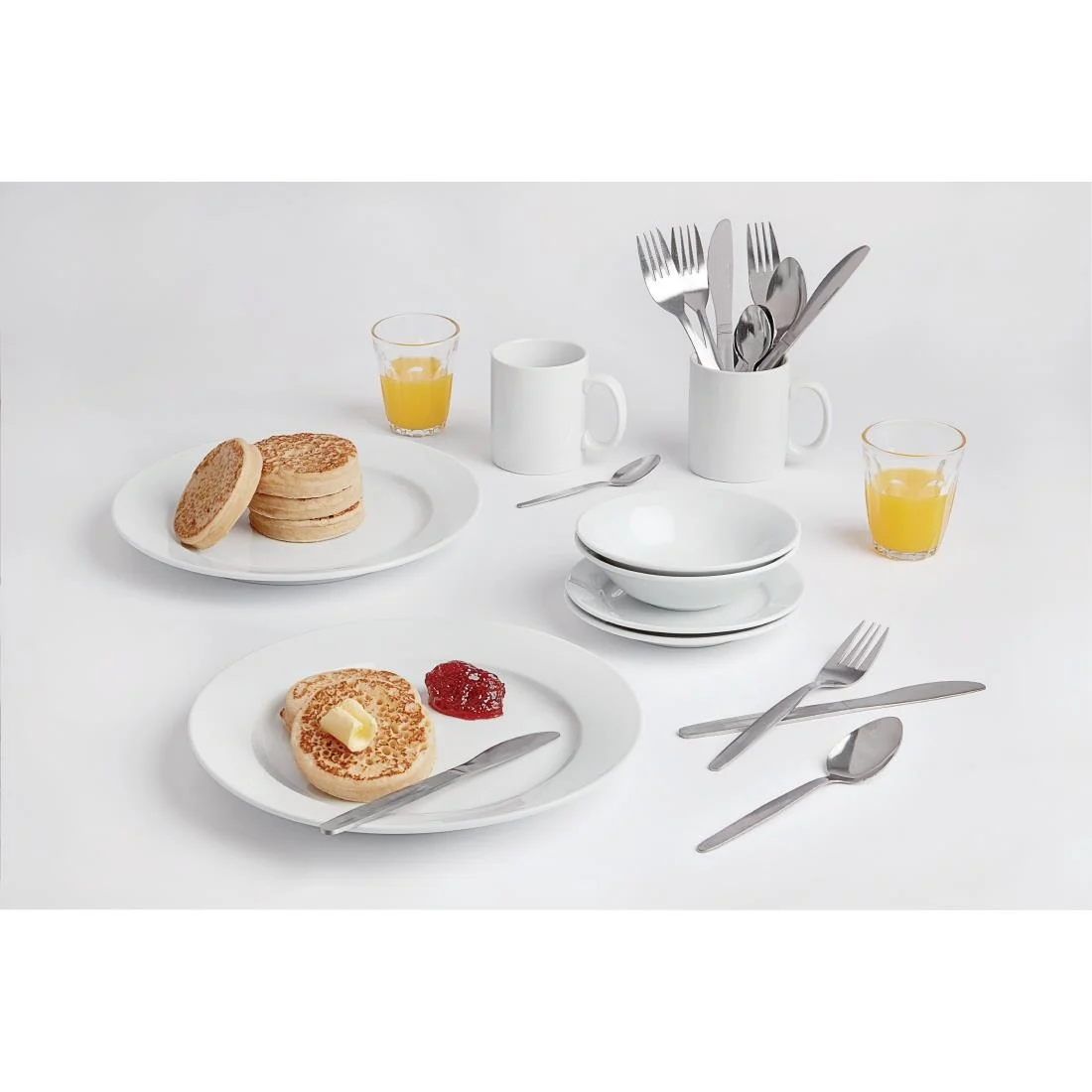 Athena Hotelware Wide Rimmed Plates 280mm