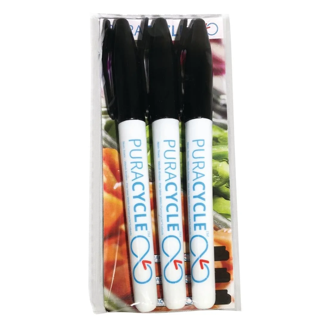 Puracycle Reusable Blank Bottle Label Pack (25 Labels, 2 Cloths) + Free Pens - Image 7