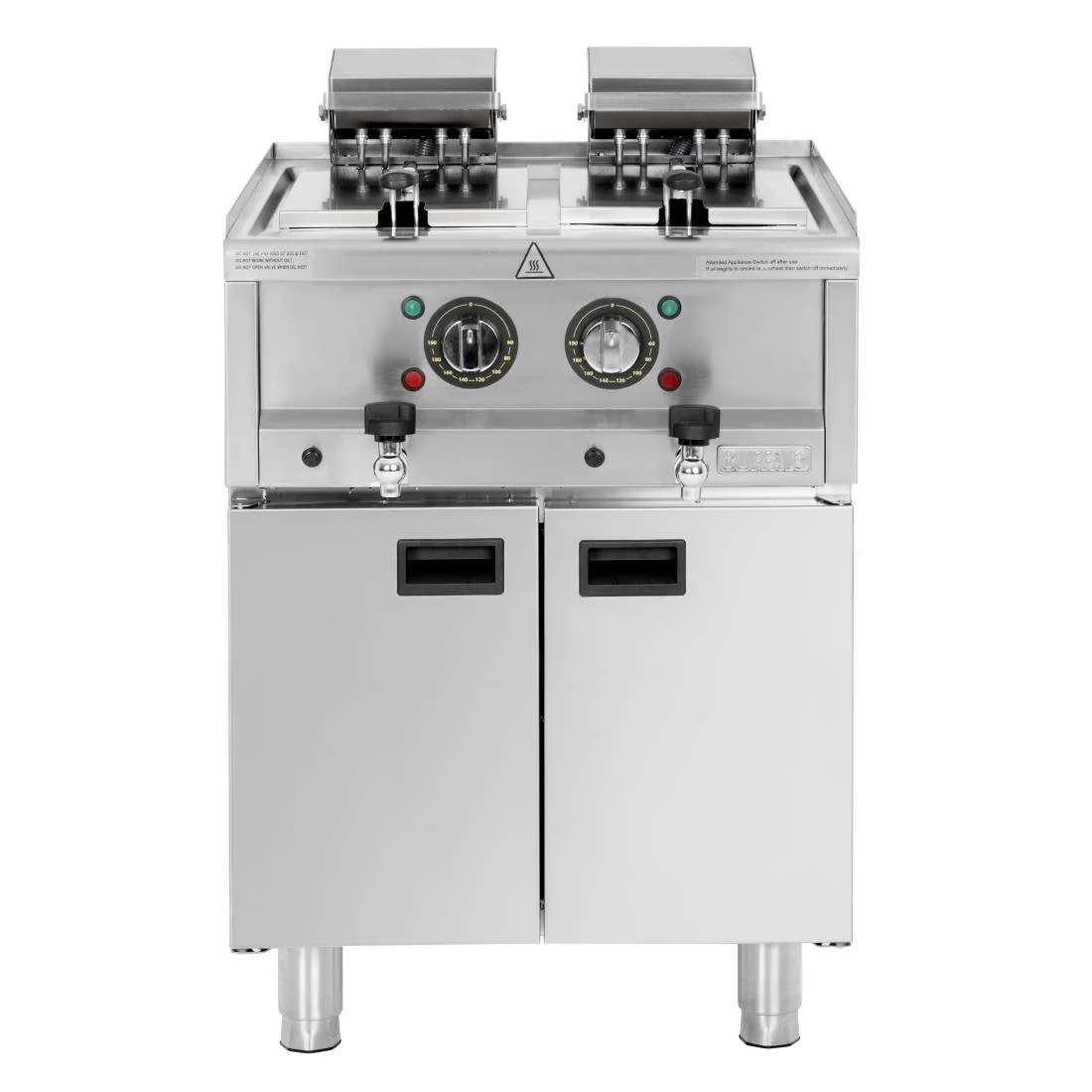 Buffalo 600 Series Free Standing Electric Fryer 2x 8Ltr - Image 2
