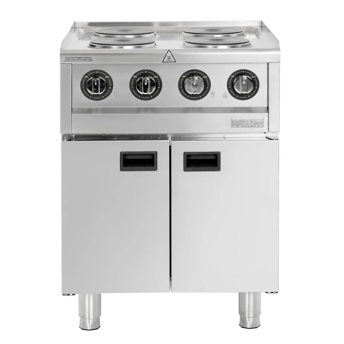 Buffalo 600 Series Freestanding 4 Plate Electric Hob 7kW - Image 2