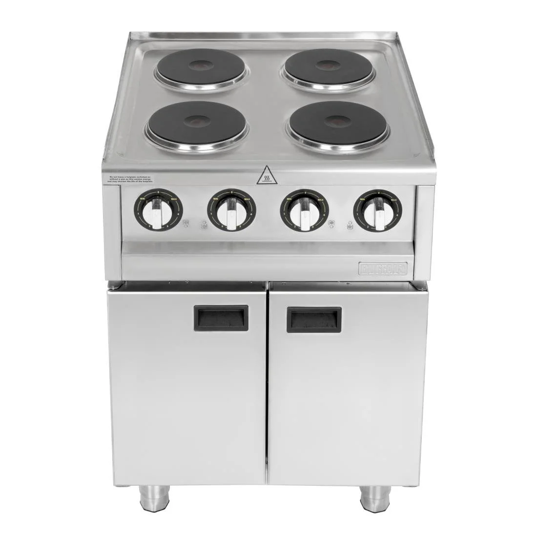 Buffalo 600 Series Freestanding 4 Plate Electric Hob 7kW - Image 3