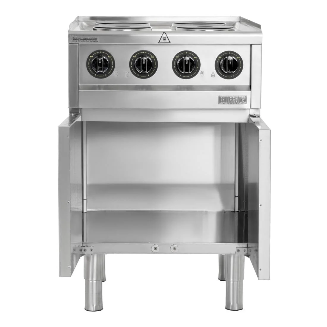Buffalo 600 Series Freestanding 4 Plate Electric Hob 7kW - Image 5