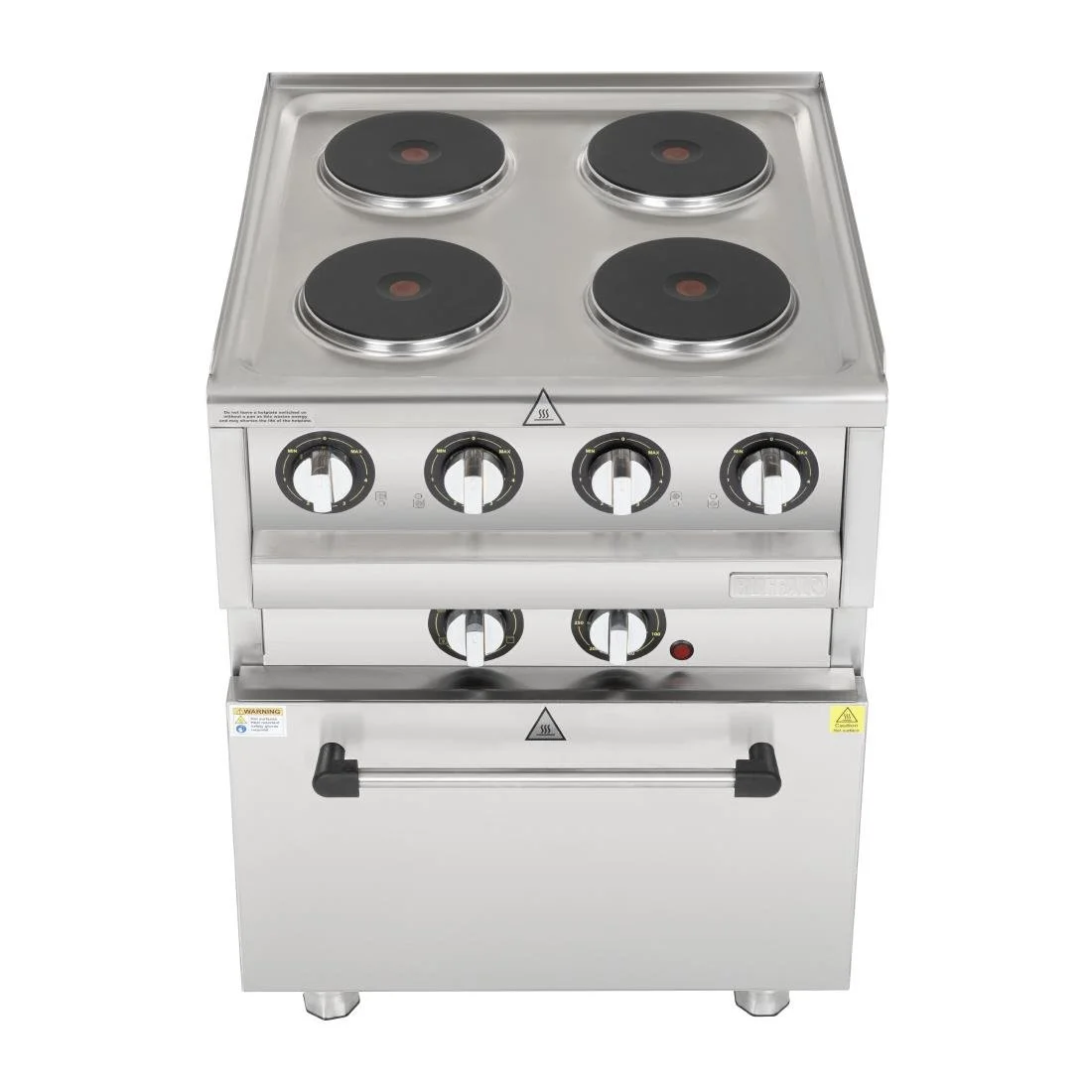 Buffalo 600 Series 4 Plate Electric Convection Oven Range - Image 6