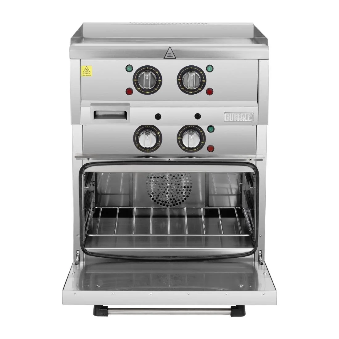 Buffalo 600 Series Freestanding Electric Griddle with Convection Oven - Image 5