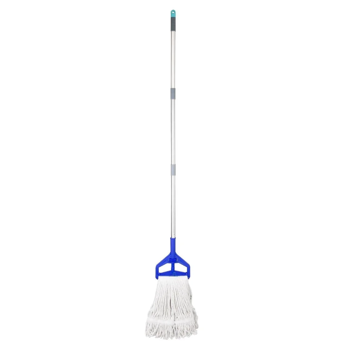 Jantex Connect Wide Kentucky Cotton Mop Head Blue 400g - Image 5