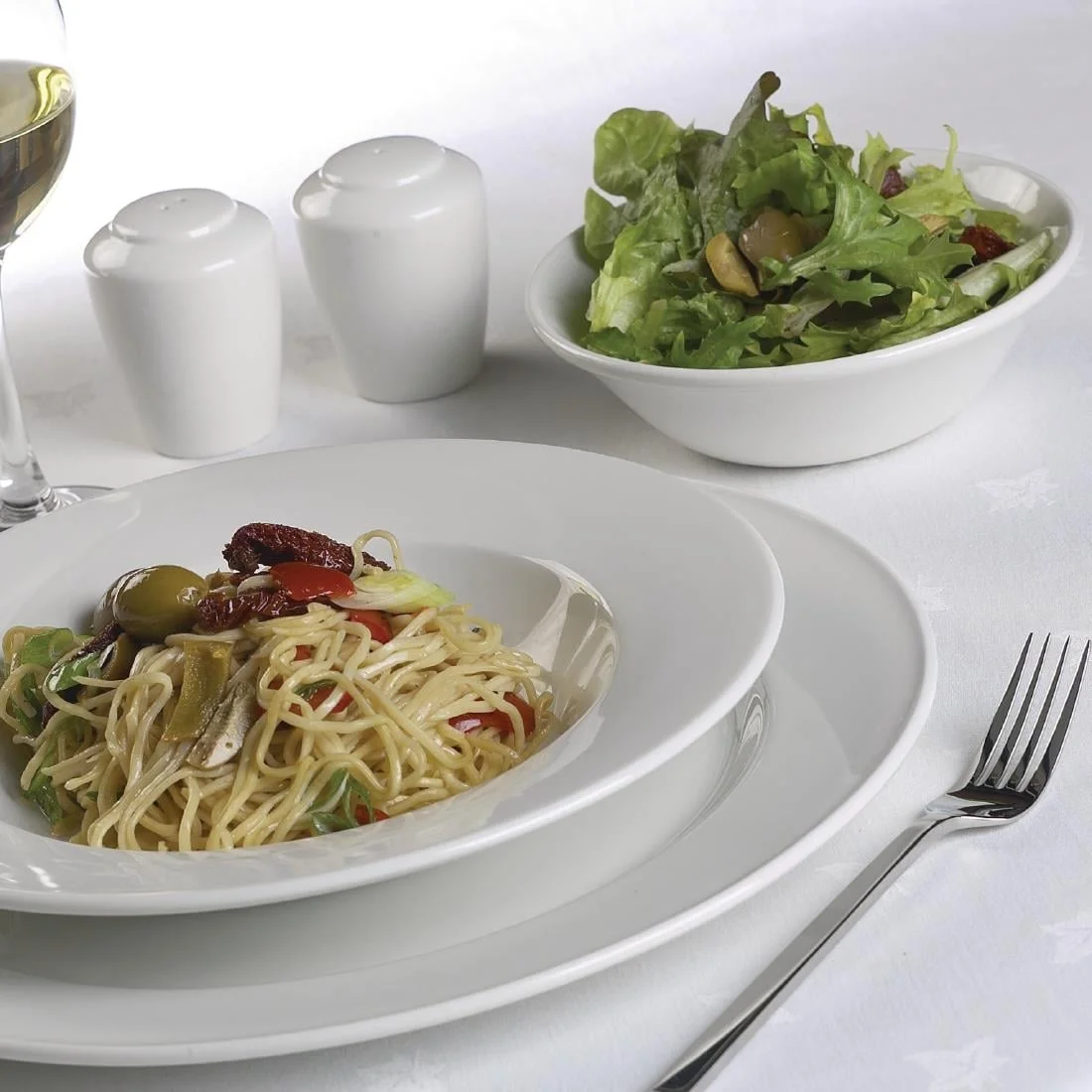 Steelite Simplicity White Pasta Dishes 270mm - Image 2