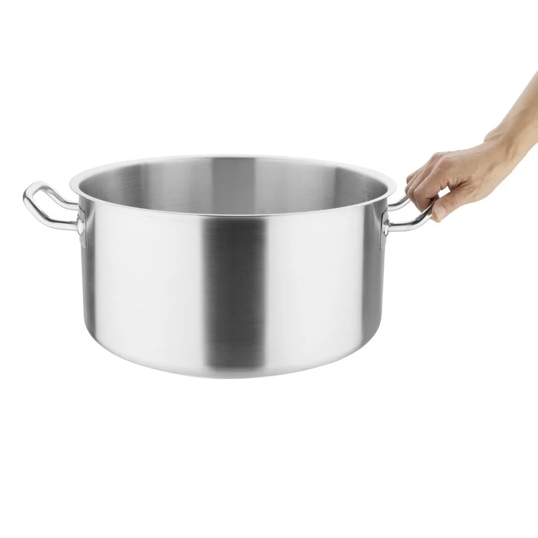 Vogue Stainless Steel Stew pan 18.5Ltr - Image 2
