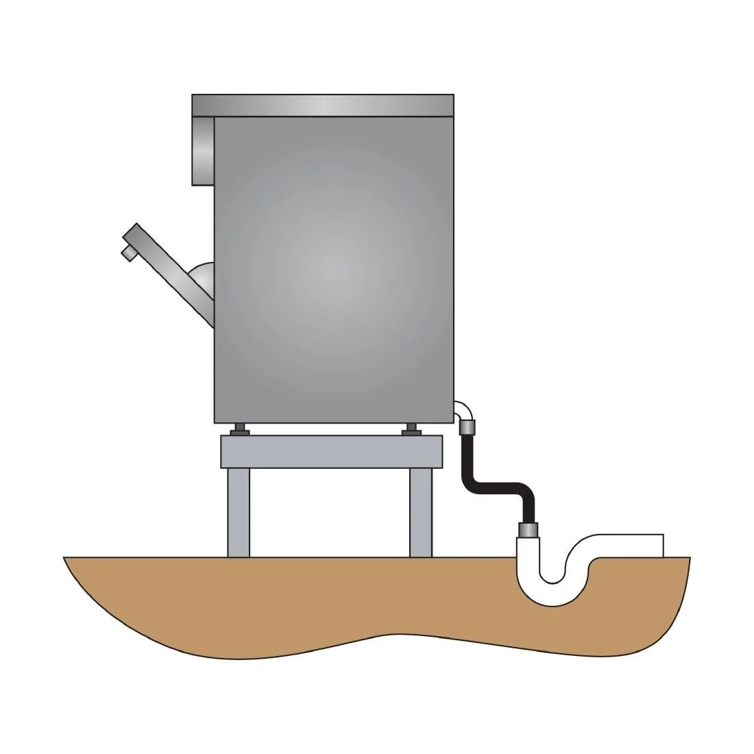 Buffalo Countertop Glasswasher 350x 350mm Baskets - Image 10