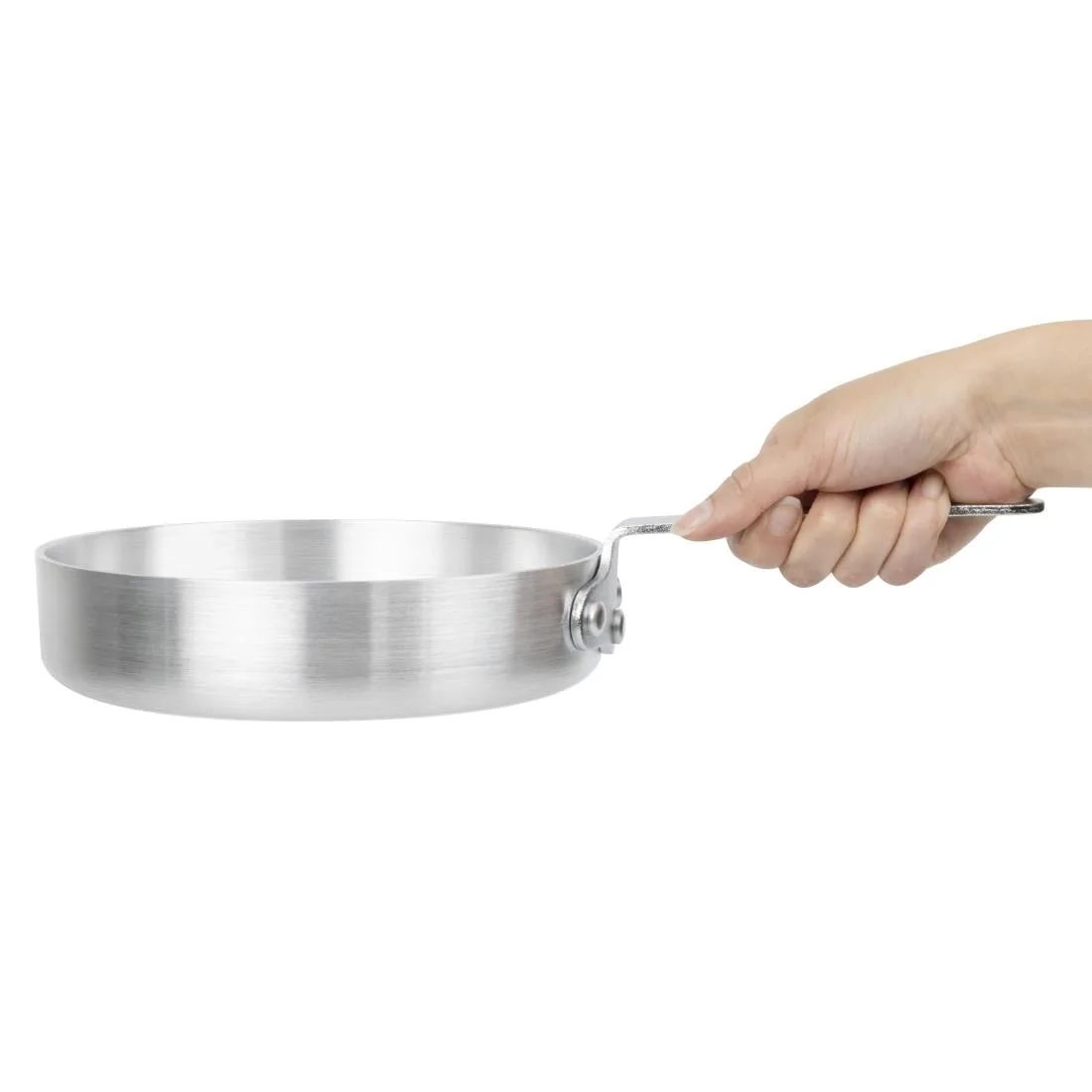 Vogue Aluminium Saute Pan 200mm - Image 7
