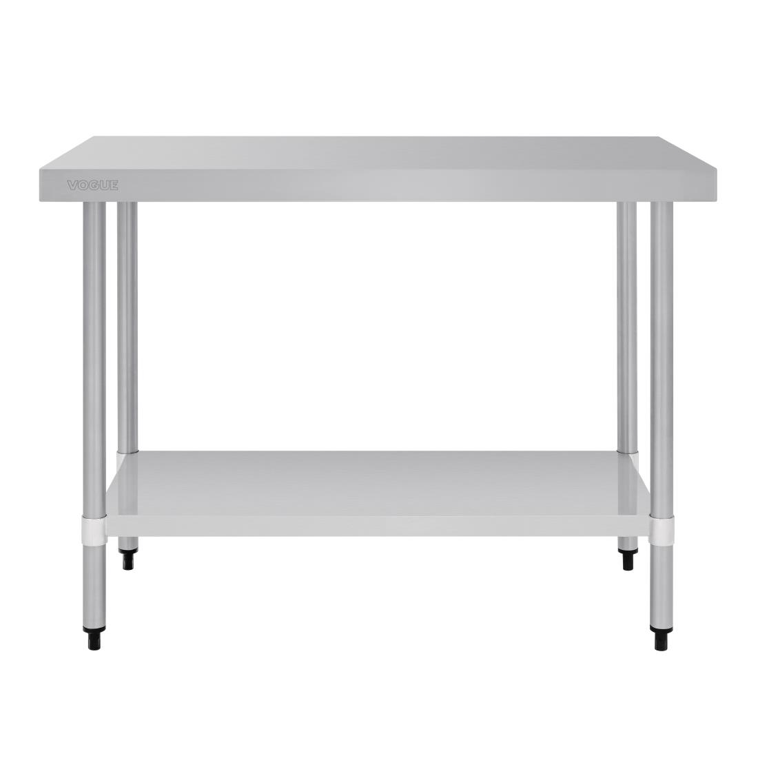 Vogue Stainless Steel Prep Table 1200mm