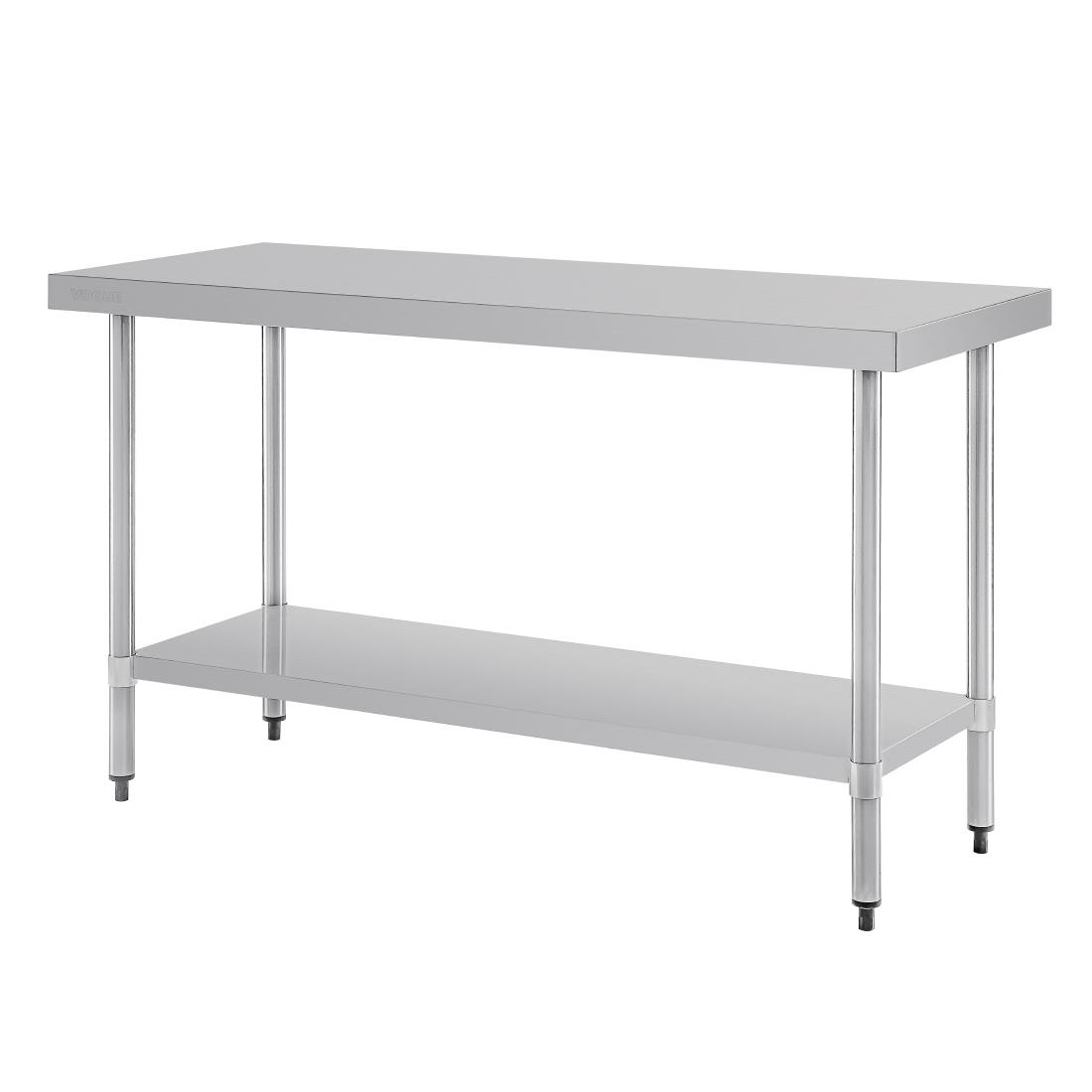 Vogue Stainless Steel Prep Table 1500mm