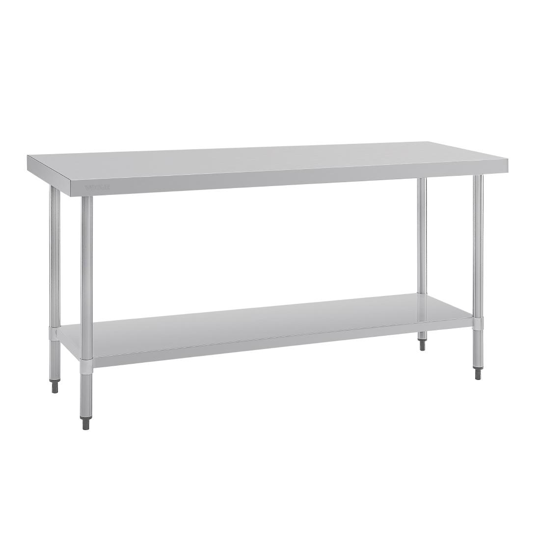 Vogue Stainless Steel Prep Table 1800mm