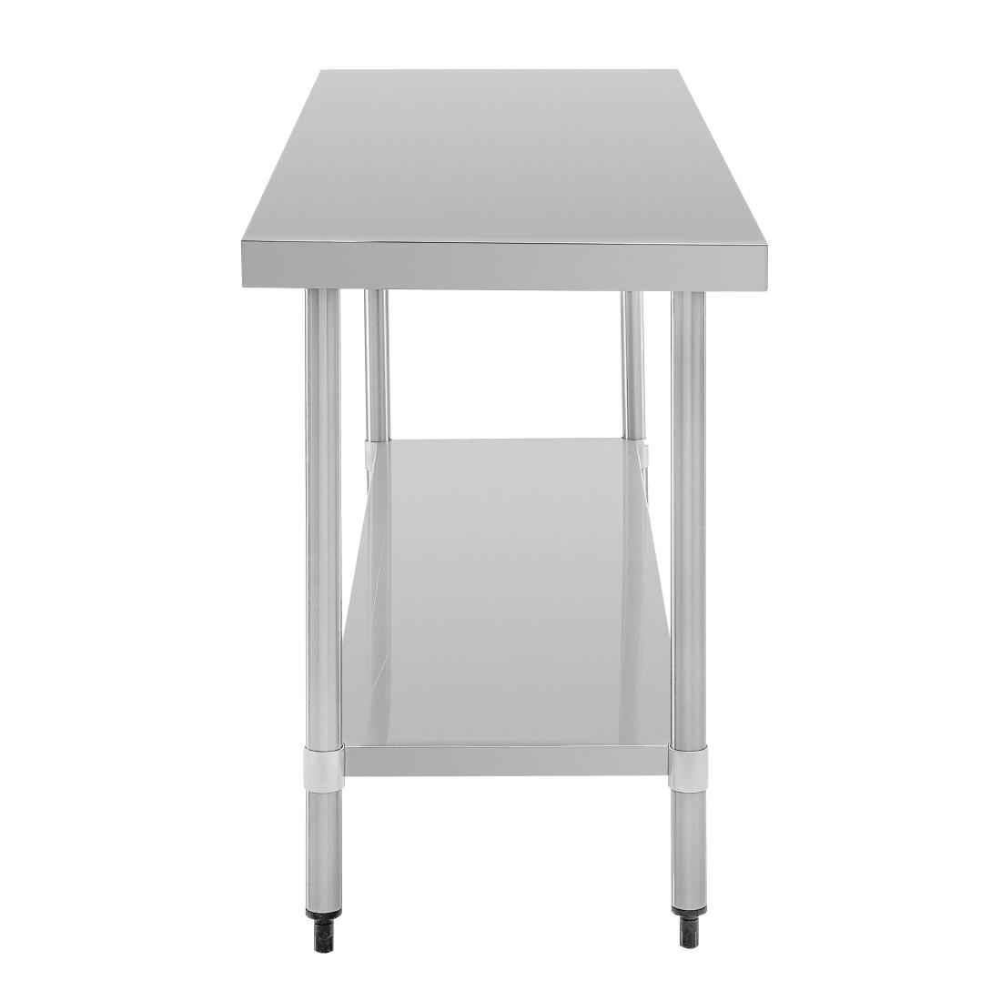 Vogue Stainless Steel Prep Table 1800mm