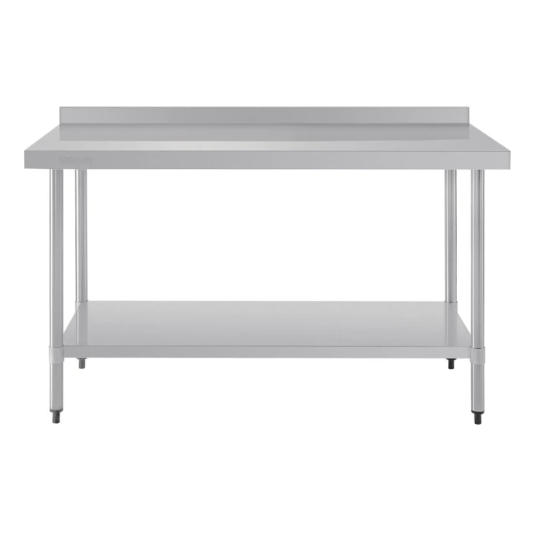 Vogue Stainless Steel Prep Table with Upstand 1500mm - Image 5