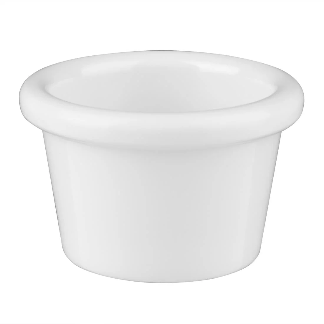 Kristallon Melamine Plain Ramekins White 63mm - Image 2