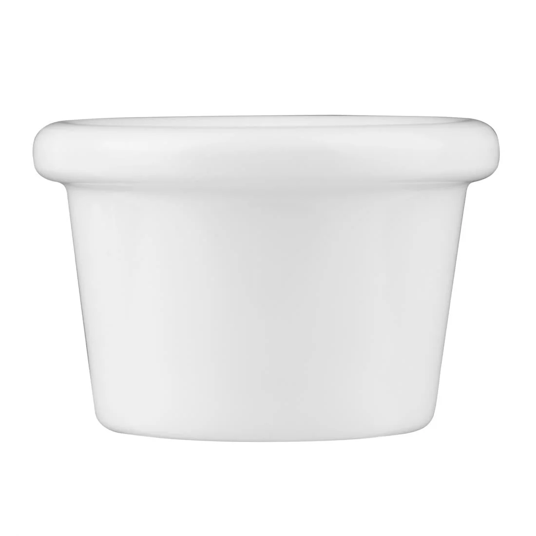 Kristallon Melamine Plain Ramekins White 63mm - Image 4
