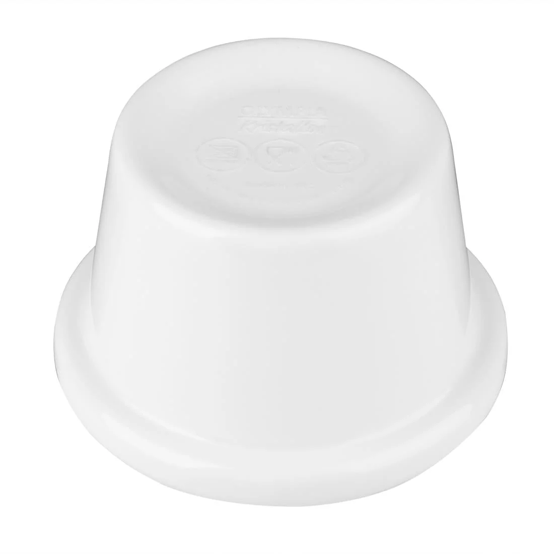 Kristallon Melamine Plain Ramekins White 63mm - Image 5